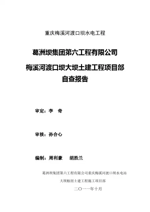 质监站-质量巡查报告(2011)