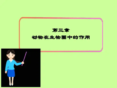 人教版八年级上册第三章动物在生物圈中的作用     课件