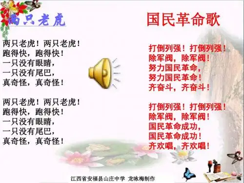 【初中历史】国民革命ppt2 中华书局版
