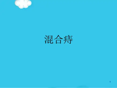 混合痔PPT实用资料课件