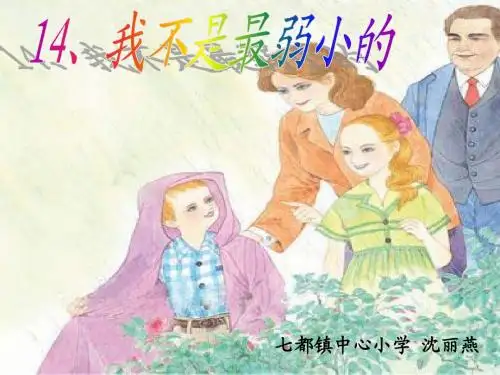 我不是最弱小的-沈丽燕