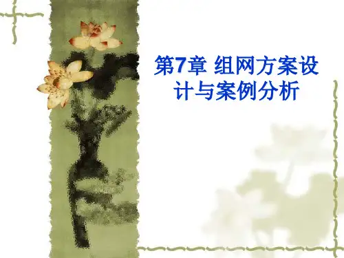 组网方案与案例分析教学课件