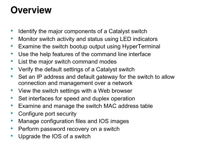 SWITCHCONFIG
