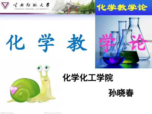 化学教学论ppt课件3——导论