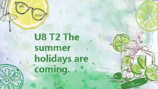Unit8 Topic 2 The summer holiday知识点-21学年仁爱版英语七年级下册