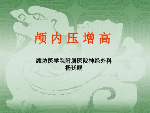 1颅内压增高
