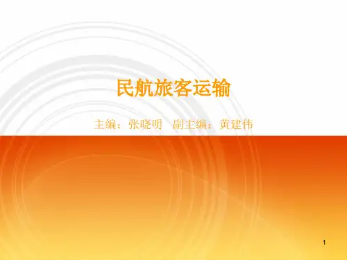 民航旅客运输PPT精选文档
