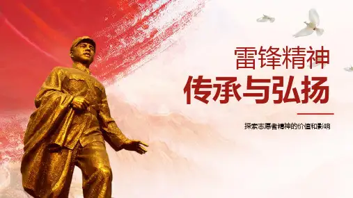 弘扬雷锋精神PPT