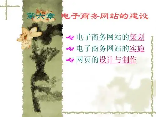 第06章 电子商务网站的建设