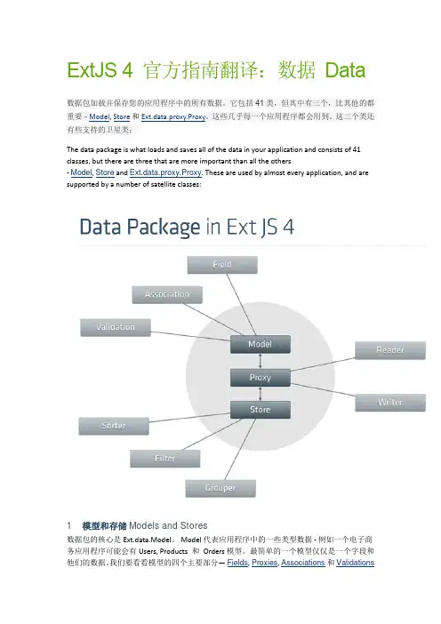 ExtJS 4 官方指南：数据 Data 简体中文版