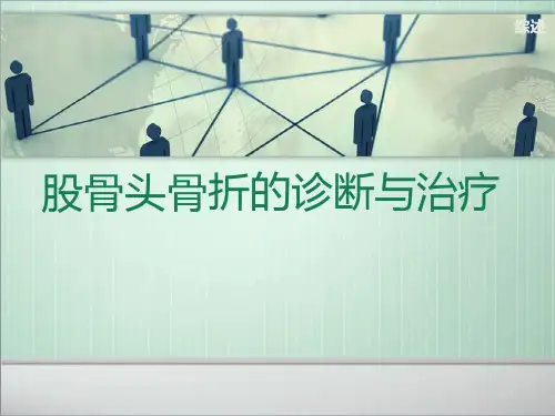股骨头骨折的诊断与治疗PPT课件