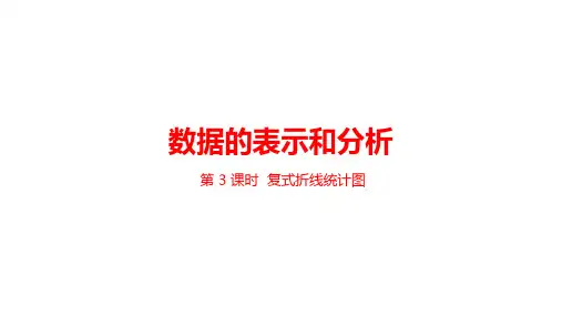 五年级下册数学课件--第8单元 数据的表示和分析 课时3 北师大版 (2014秋) (共23张PPT)