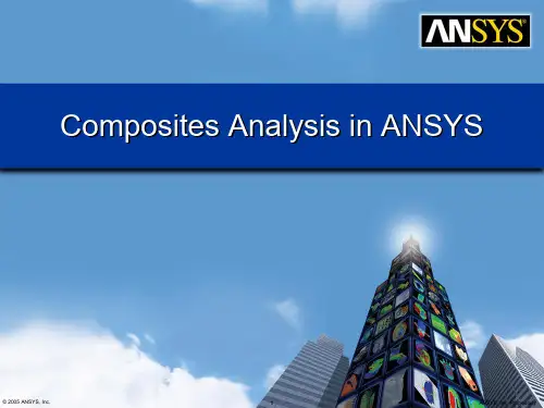 Ansys的复合材料分析