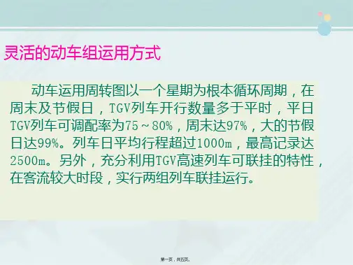 城市轨道交通运营管理《(微课)法国高速铁路运营调度系统》