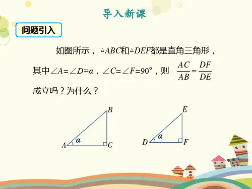 锐角三角形函数- 完整版课件