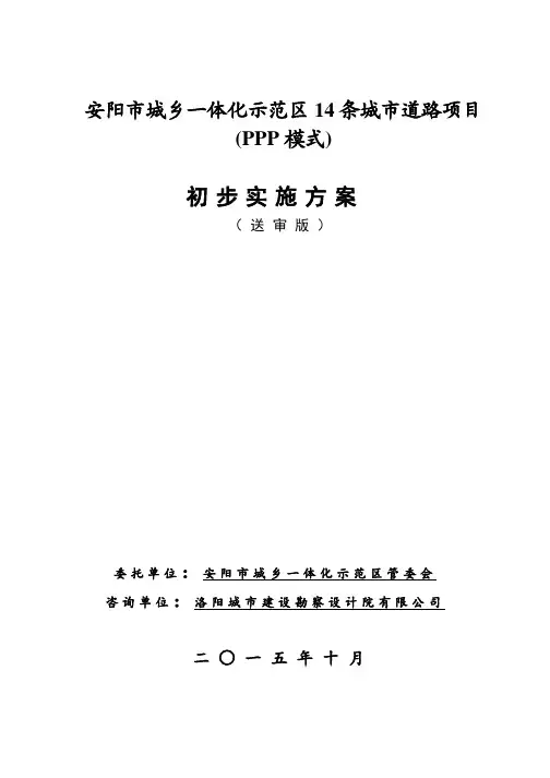 项目初步实施方案1