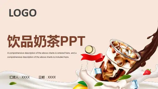饮料奶茶饮品加盟商业计划书PPT演示课件