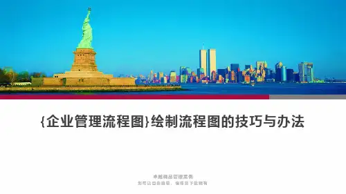 {企业管理流程图}绘制流程图的技巧与办法