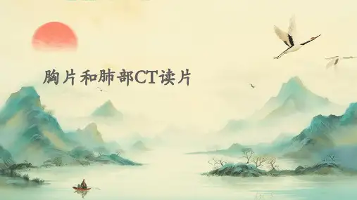 胸片和肺部CT读片