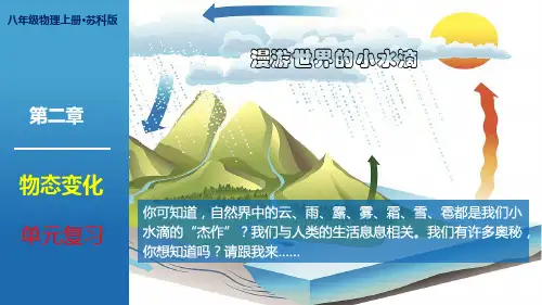 苏科版八年级上册物理第二章《物态变化》单元复习总结精品PPT课件