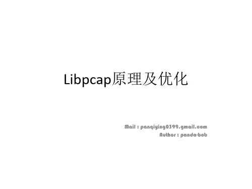 libpcap原理及优化