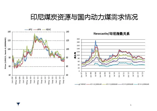 印尼煤质资源与亚太市场运行情况分析课件