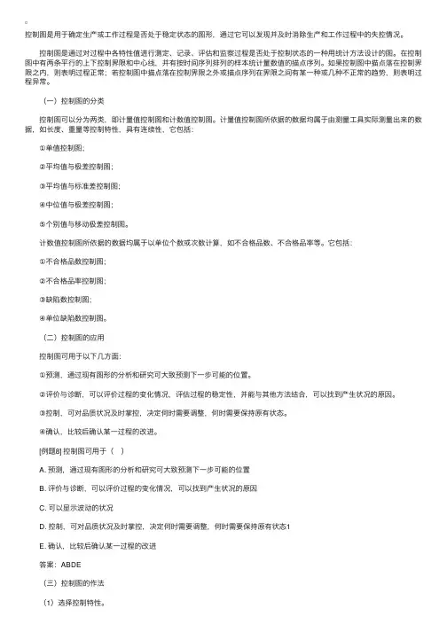 质量管理的统计方法——控制图