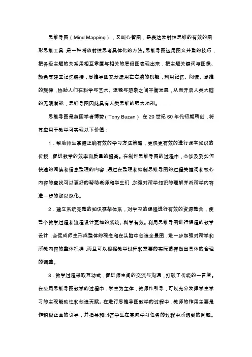 思维导图法