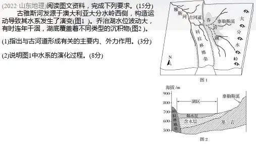 江苏省沭阳高级中学高考地理三轮复习课件练习5(1)