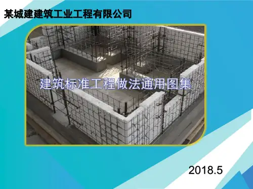 建筑标准工程做法通用图集(1)