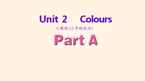 人教PEP版小学三年级上册英语-ppt课件--Unit-2-Part-A