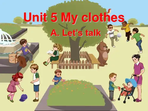 PEP小学英语四年级下册UNIT 5 A Let's talk