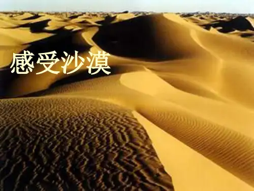 优质课苏教版八年级语文下第三单元11课《沙漠里的奇怪现象》公开课教学课件共46张PPT(共46张PPT)