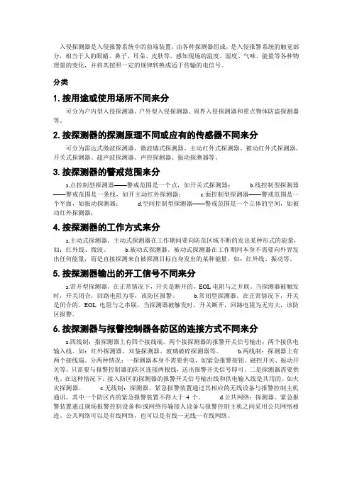 入侵探测器