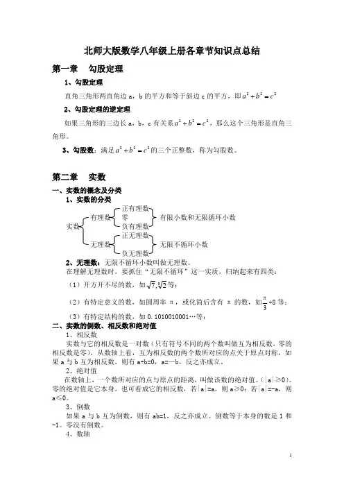 八年级数学上册_知识点总结