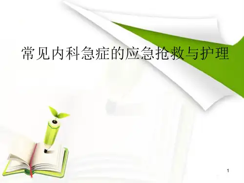 内科常见急症的护理精品PPT课件
