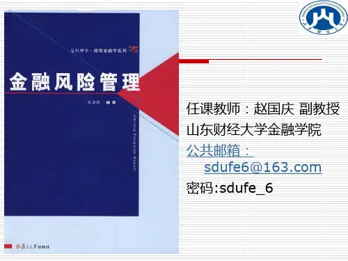 金融风险的基本概念解析