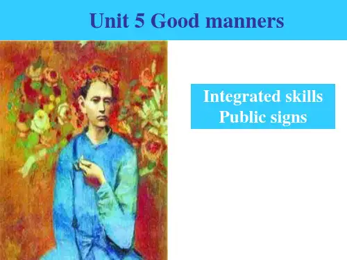 8B Unit 5 Integrated skills 公开课课件