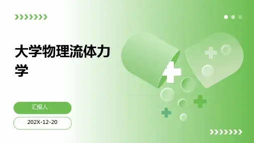 大学物理流体力学