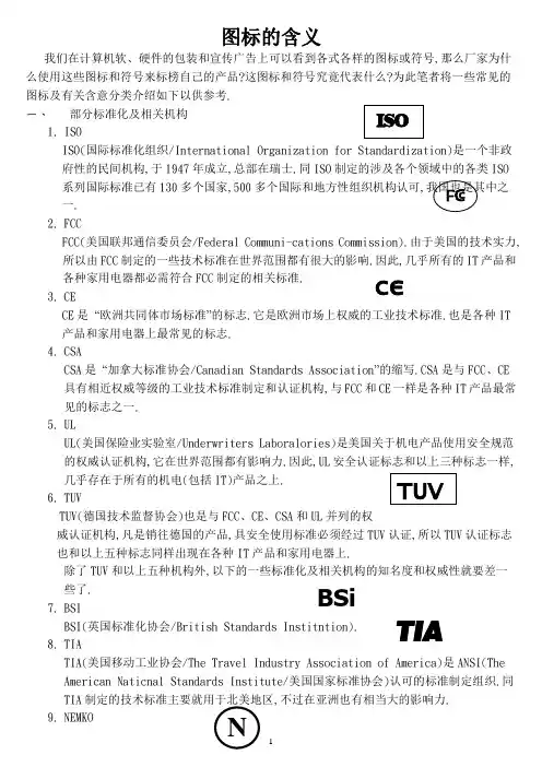 安规符号认识
