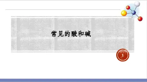 10.1常见的酸和碱PPT—九年级化学人教版下册精品课件