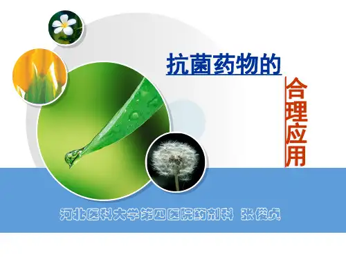 抗菌药物讲课 ppt课件.ppt