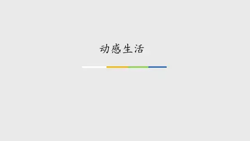 苏少版(初中一年级)七年级美术下册动感生活