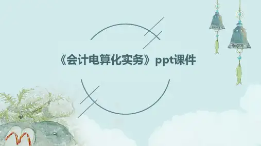 《会计电算化实务》课件
