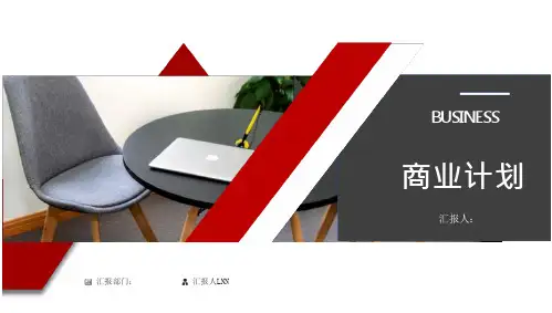 生鲜超市创业计划书PPT模板