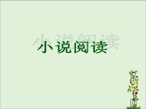 中考小说阅读答题技巧分析