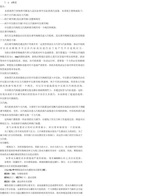 阀门说明书总汇