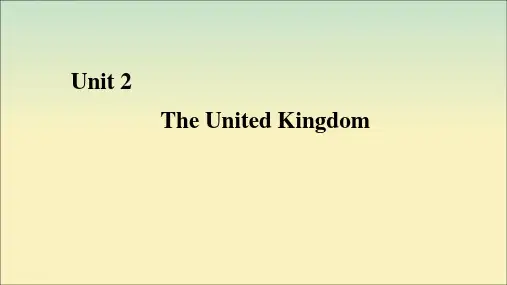 2020年高中英语Unit2TheUnitedKingdomSectionⅢLearningaboutLanguage