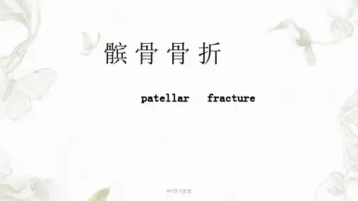 髌骨骨折PPT课件