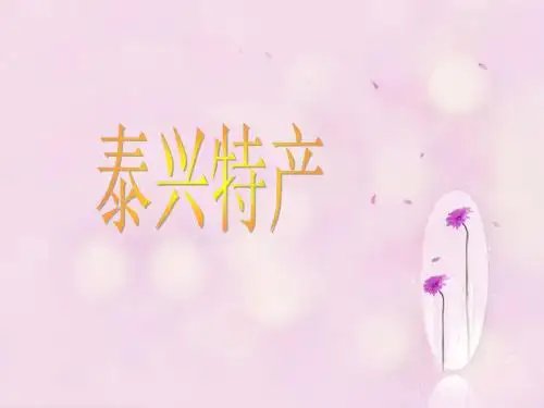 泰兴特产